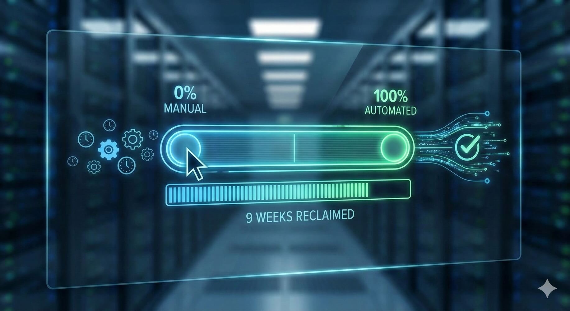 From 0% to 100% automated: how to win back 9 workweeks a year